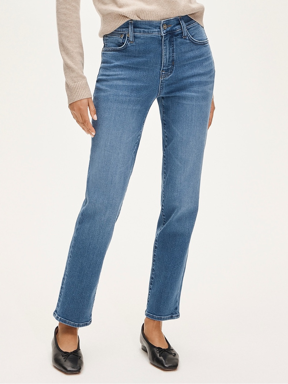 NWT J.Crew '03 Slim Straight Leg Super-Stretch Jeans Size 27